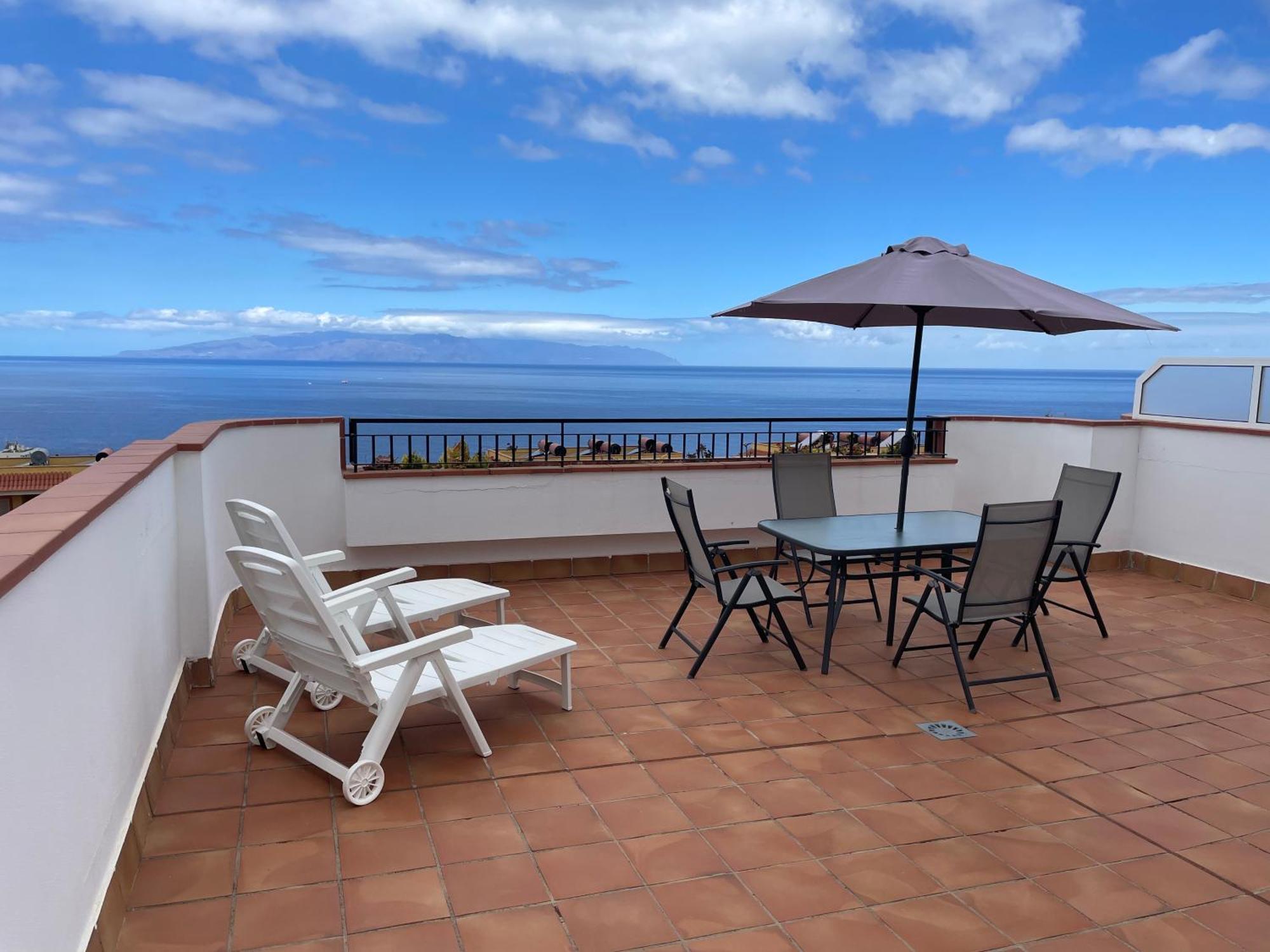 Amazing Duplex With Large Terrace And Sea Views Apartment Puerto de Santiago  Exterior photo